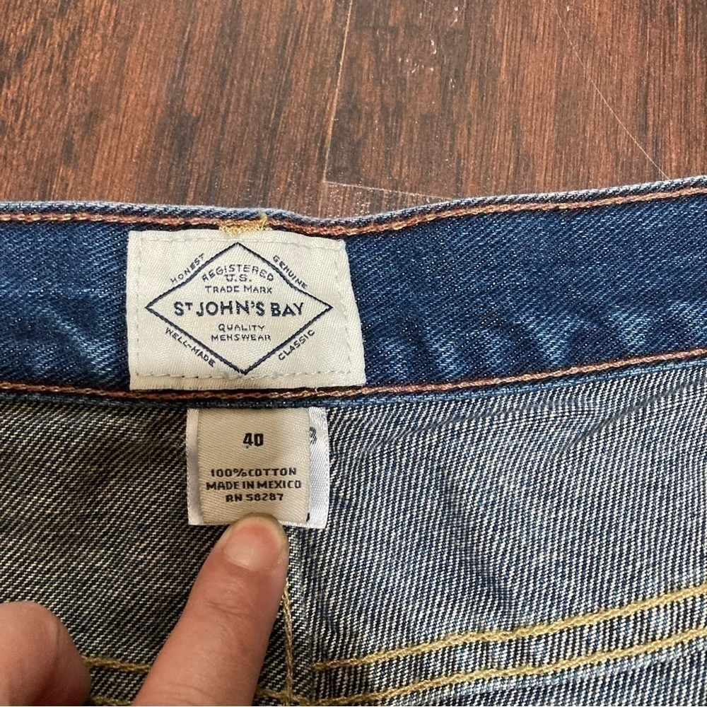 2 Pairs of Men’s Shorts. Urban Pipeline Cargo & St Johns Bay Denim size 40 GUC - Picture 9 of 12
